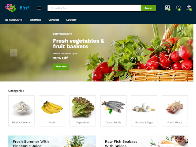 Site Index fresh-food-market directory thumb image – bizzi.life – 640×450